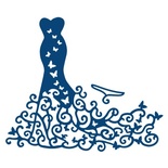 Нож для вырубки от Tattered Lace - Deco Dress - Платье