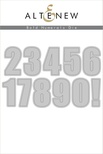 Ножи от Altenew - Bold Numerals Die Set