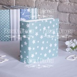 Заготовка альбома в мягкой обложке Мятные звезды, TM Fabrika Decoru