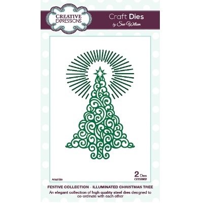 Лезвие Sue Wilson - Festive Collection - Illuminated Christmas Tree