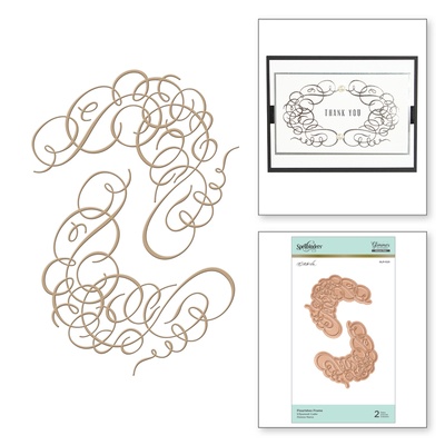 Пластины для фольгирования от Spellbinders - Flourishes Frame