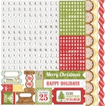 Наклейки от Echo Park - This & That Christmas Alpha Stickers