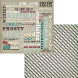 Лист двусторонней скрапбумаги Fancy Pants - Timbergrove Elements Paper, 30х30 см