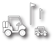 Нож для вырубки от Memory Box -  DIES- Mini Golf Carts