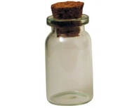 Декоративная бутылочка с пробкой - BOTTLE/CORK 25х11 мм