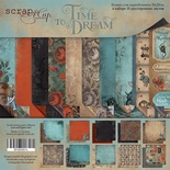 Набор двусторонней бумаги от Scrapmir - Time to Dream (ENG), 20х20см, 10 листов
