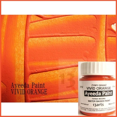 Краска 13arts - Ayeeda Paint - VIVID Orange