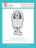 Нож для вырубки от Lil' Inker Designs - Stitched Easter Basket Die Set