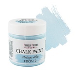 Меловая краска Chalk Paint Винтажно-голубая 50ml, ТМ Фабрика Декора