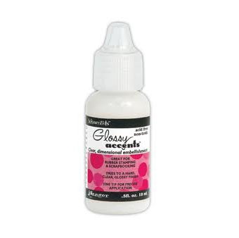 Лак для создания глянцевого акцента - RANGER Glossy Accents Mini 0,5 oz.