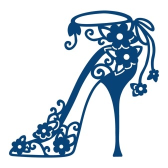 Нож для вырубки от Tattered Lace - High Heel Bella Shoe - Высокий каблук обуви Bella
