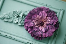 ЦЕНА СНИЖЕНА! Тканевые цветочки  от Prima -   Flower Frillies, 2 шт.