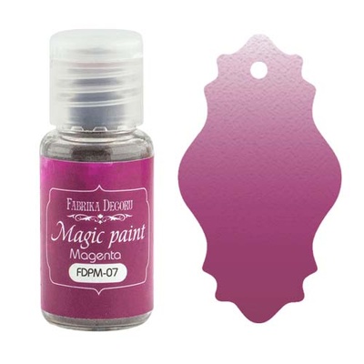 Сухая краска Magic paint - Фабрика Декора - Маджента, 15мл