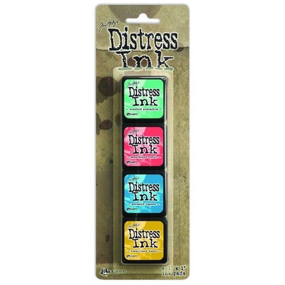 Набор штемпельных подушек Ranger - Distress Mini Ink Kit - Kit 13