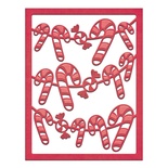 Ножи от Spellbinders – Candy Cane Card Front