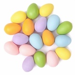 Набір великодніх яєць Easter Eggs Rainbow 4, пастельні, 18 шт, dpCraft