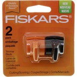 Лезвия для резака Fiskars Paper Trimmer Aluminum Rail, тип К, для резки и биговки, 2 шт.