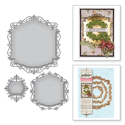 Ножи от Spellbinders - Label 58 Decorative Elements