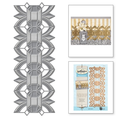 Нож для вырубки от Spellbinders - Art Deco - Arched Diamond