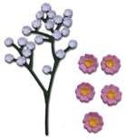 Нож для вырубки от Cheery Lynn Designs - Baby's Breath Flower Kit (Set of 3)