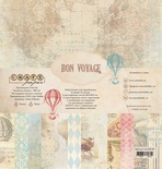 Набор бумаги "Bon Voyage" от Craft Paper, 30x30см
