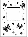 Папка для тиснения Crafts Too Embossing Folder - Butterfly Frame