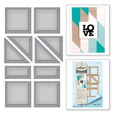 Ножи от Spellbinders - Half Square Triangle Quilt