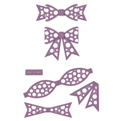 Лезвие Sue Wilson - Finishing Touches - Dotty 3D Itty Bitty Bow
