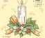 Акриловый штамп от LeCreaDesign - Clear stamp Christmas arrangement 2. with single candle