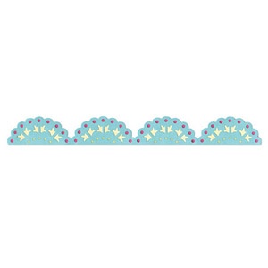 Нож для вырубки от Sizzix - Sizzlits Decorative Strip Die - Lace Scallop - Кружевной край