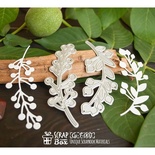 Ножи для вырубки Набор 2 декоративные веточки Cu-F-003, TM ScrapBox