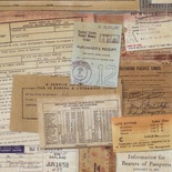 Ткань 100% хлопок - Tim Holtz Eclectic - Documentation-Neutral, 45х55 см