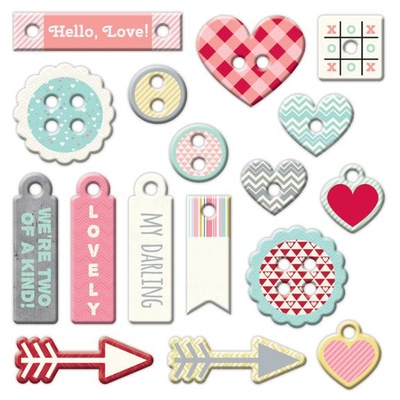 Пуговицы Fancy Pants - Be.Loved Buttons