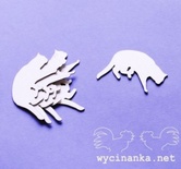 Чипборд от Wycianka - Кашачьи проделки - Кошки, 2, 5 дет.