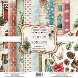 Набор скрапбумаги Winter wonders, ТМ Фабрика Декора