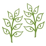 Лезвие Sue Wilson - Finishing Touches Collection - Whimsical Leaves Die    