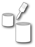 Нож для вырубки от Poppystamps - Paint Cans and Brush