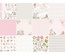 Набор скрапбумаги Boho Baby Girl 20x20см, ТМ Фабрика Декору