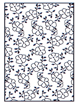 Папки для тиснения Nellie Snellen Embossing Folder - Small Flowers 1