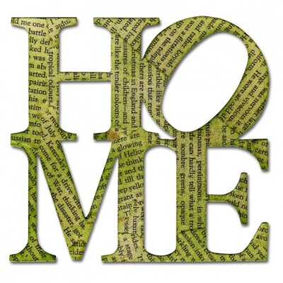 Ножи от Sizzix - Sizzix Bigz Die - Phrase, Home