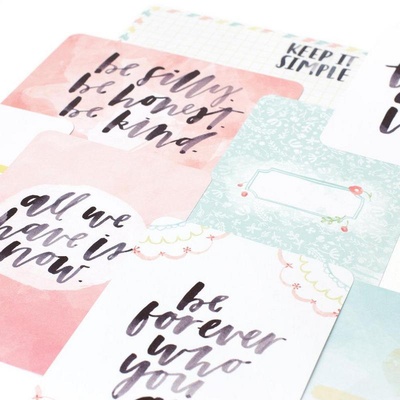 Набор карточек Project Life by Becky Higgins - Core Kit - Inspire, 616 штук