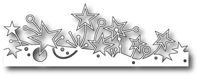 Нож для вырубки от Poppystamps - Superstar Border