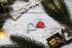 Нож для вырубки от Scrapfriend - Колпак, 3х2,2см