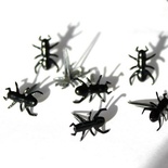 Набор брадсов Eyelet Outlet - Mini Ant Brads, 12 штук