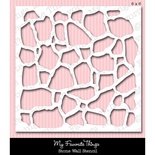 Маска My Favorite Things - Stencils MPD Stone Wall, 15х15 см