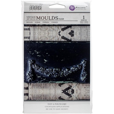 Молды силиконовые  от Prima - Iron Orchid Designs Vintage Art Decor Mould -  Fleur