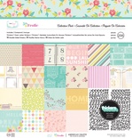 Набор бумаги от American Crafts - 5th & Frolic, 30х30 см, 48 листов