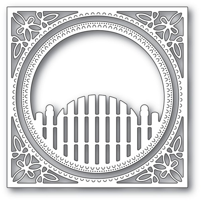 Ножі від Memory Box - Cottage Gate Frame craft die - Коттеджні ворота