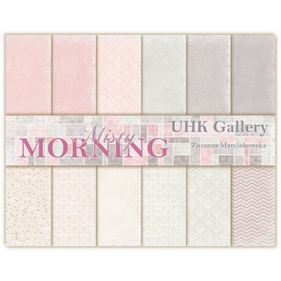 Набор двусторонней скрапбумаги UHK Gallery - Misty Morning, 30х30 см