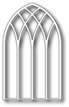 Нож для вырубки от Poppystamps - Grand Gothic Intersecting Arch  